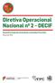 Diretiva Operacional Nacional nº 2 DECIF. Dispositivo Especial de Combate a Incêndios Florestais Março de 2013