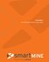SmartMine. O controle da mina em suas mãos