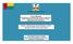 Visão e Estrategia Guiné-Bissau 2025 - Dominio das Infra-estruturas. Macau, 5 de Junho de 2015