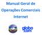 Manual Geral de Operações Comerciais Internet