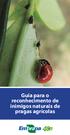 Guia para o reconhecimento de inimigos naturais de pragas agrícolas