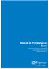 Manual de Programação Basic. Manual de auxílio para personalização de mensagens com o uso de programação BASIC