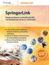 SpringerLink. springer.com. Acesse excelentes conteúdos de STM com ferramentas de busca sofisticadas