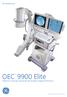 GE Healthcare. OEC * 9900 Elite. Sistema móvel de aquisição de imagens digitais Premium. * Marca Registrada General Electric Company