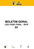 BOLETIM GERAL LDU FASE FINAL - 2015 01