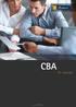 CBA PERFIL DO ALUNO. Certification in Business Administration
