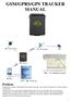GSM/GPRS/GPS TRACKER MANUAL