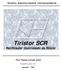 Tiristor SCR Retificador Controlado de Silício