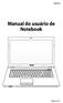 BP6624. Manual do usuário de Notebook