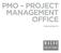 PMO PROJECT MANAGEMENT OFFICE TREINAMENTO