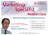 Marketing. Specialist. Masterclass. Marketing Estratégico + Marketing Operacional. 3 dias de formação intensiva