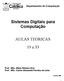 Sistemas Digitais para Computação. AULAS TEÓRICAS 19 a 33