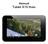 Manual Tablet X10 Note
