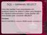 SQL comando SELECT. SELECT [DISTINCT] <campos> FROM <tabela> [condição] [ ; ] Paulo Damico - MDK Informática Ltda.