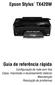 Epson Stylus TX420W Guia de referência rápida