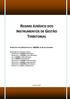 REGIME JURÍDICO DOS INSTRUMENTOS DE GESTÃO TERRITORIAL