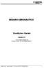 SEGURO AERONÁUTICO. Condições Gerais