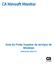 CA Nimsoft Monitor. Guia do Probe Inspetor de serviços do Windows. ntservices série 3.1