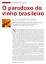 O paradoxo do vinho brasileiro