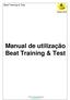 Manual de utilização Beat Training & Test