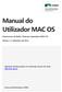 Manual do Utilizador MAC OS