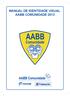 MANUAL DE IDENTIDADE VISUAL AABB COMUNIDADE 2013