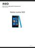 Manual de configuração de equipamento Nokia Lumia 920. Nokia Lumia 920. Pagina 1