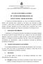 SELEÇÃO DO PROGRAMA DE EXTENSÃO PRÉ - VESTIBULAR MEDENSINA UNCISAL 2014 EDITAL Nº. 001/2014 UNCISAL (RETIFICADO)