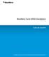BlackBerry Curve 8350i Smartphone Versão: 5.0. Guia do usuário