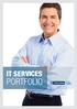 IT SERVICES PORTFOLIO. SPEKTRUM IT Services Portfolio 1