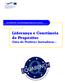 EQUABENCH Benchmarking European Excellence. Liderança e Constância de Propósitos Guia de Práticas Inovadoras -