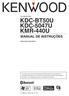 KDC-BT50U KDC-5047U KMR-440U