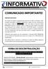 COMUNICADO IMPORTANTE!