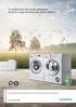 O magnetismo das novas máquinas de lavar roupa Siemens tem nome: iqdrive.