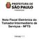 Nota Fiscal Eletrônica do Tomador/Intermediário de Serviços - NFTS. Versão 1.1