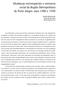 Mudanças socioespaciais e estrutura social da Região Metropolitana de Porto Alegre: anos 1980 e 1990