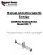 Manual de Instruções de Serviço DIAMOND Rodding Robot Model 3080 T