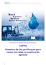 Prevenção da contaminação pontual da água. TOPPS Sistemas de bio purificação para restos de calda na exploração agrícola