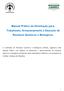 Manual Prático de Orientação para, Tratamento, Armazenamento e Descarte de Resíduos Químicos e Biológicos.