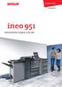 ineo 951 monocromático 95 ppm 5,700 pph