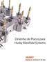 Desenho de Placas para Husky Manifold Systems