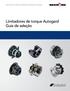 Visão geral do Guia de seleção do limitador de torque. Limitadores de torque Autogard Guia de seleção