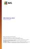 AVG Antivírus 2013. Manual do Usuário. Revisão do documento 2013.01 (30.8.2012)