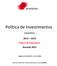Política de Investimentos