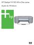 HP Deskjet F4100 All-in-One series. Ajuda do Windows