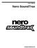 Início Rápido. Nero SoundTrax. Ahead Software AG