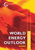 WORLD ENERGY OUTLOOK SUMÁRIO