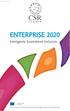 ENTERPRISE 2020 Inteligente Sustentável Inclusivo