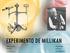 EXPERIMENTO DE MILLIKAN