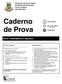 Caderno de Prova. NÍVEL FUNDAMENTAL: Mecânico. ESTADO DE SANTA CATARINA MUNICÍPIO DE PORTO BELO Concurso Público Edital 001/2012.